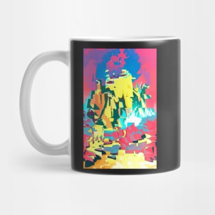 Abstract Lava Mug